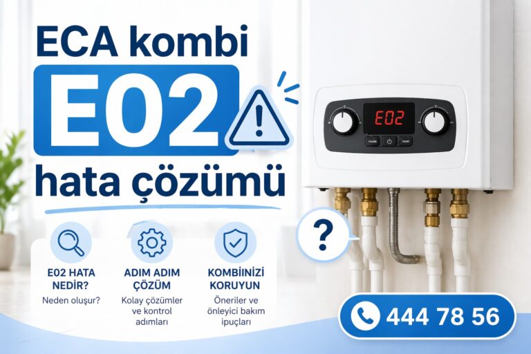 ECA Kombi E02 Hata Çözümü