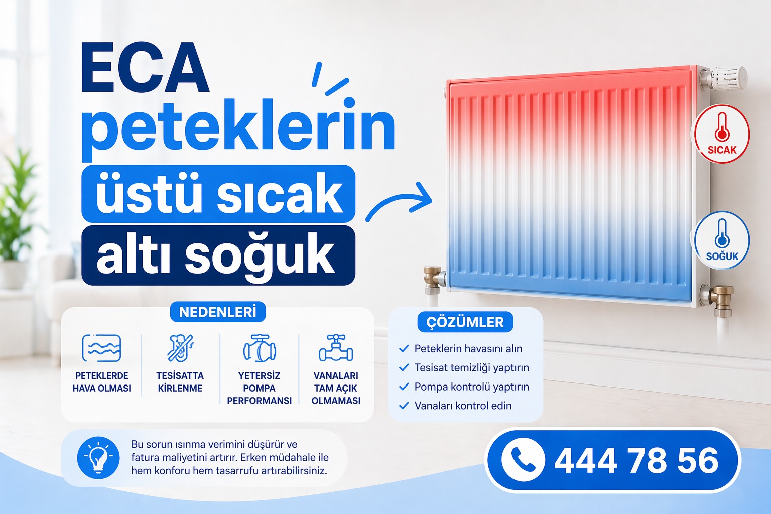 ECA Peteklerin Üstü Sıcak Altı Soğuk