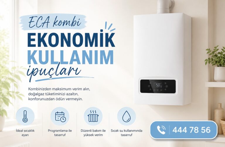 ECA kombi ekonomik kullanım ipuçları