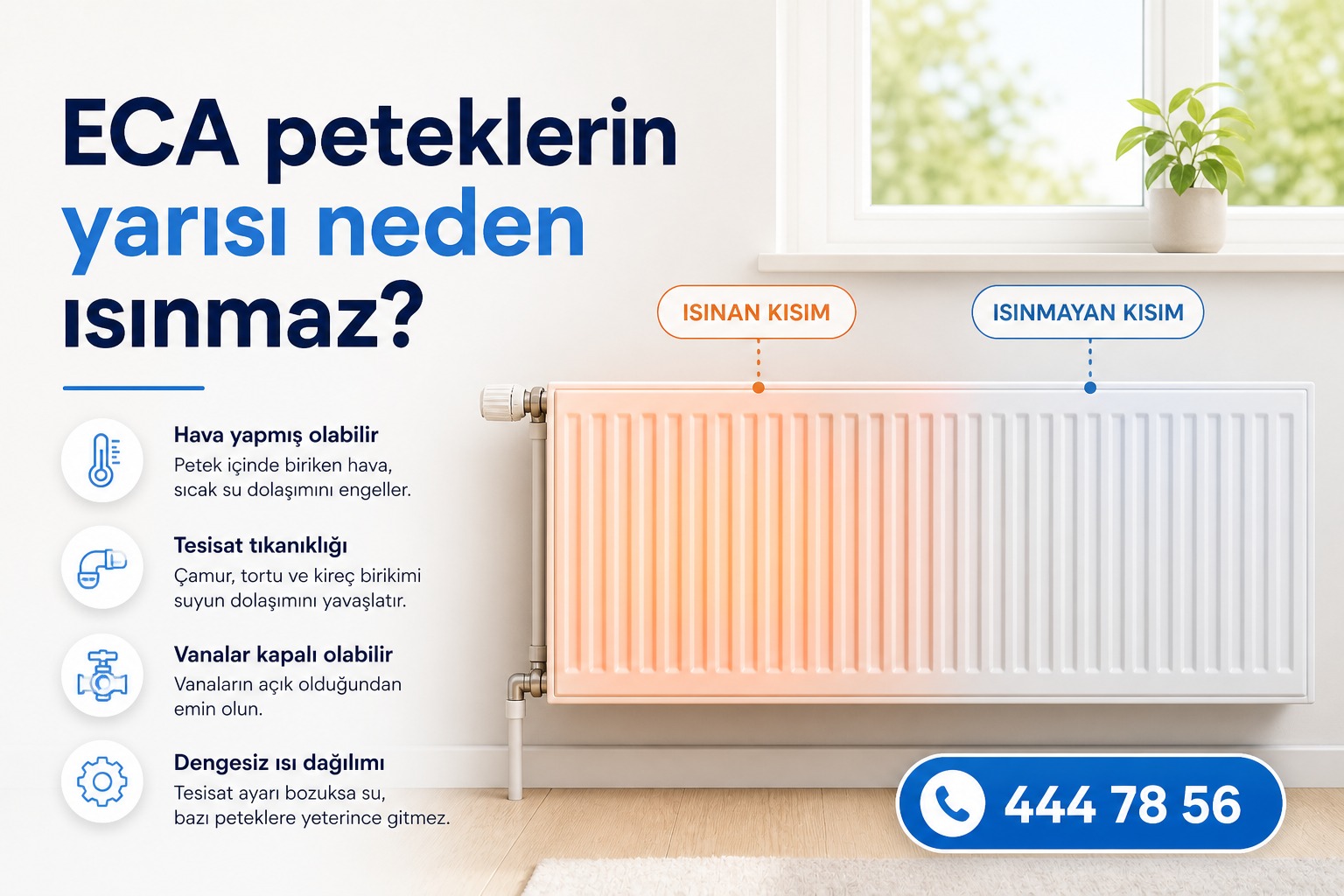 ECA Peteklerin Yarısı Neden Isınmaz?